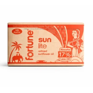 Fortune Sun Lite Refined Sunflower Oil (10 Pouch Box)